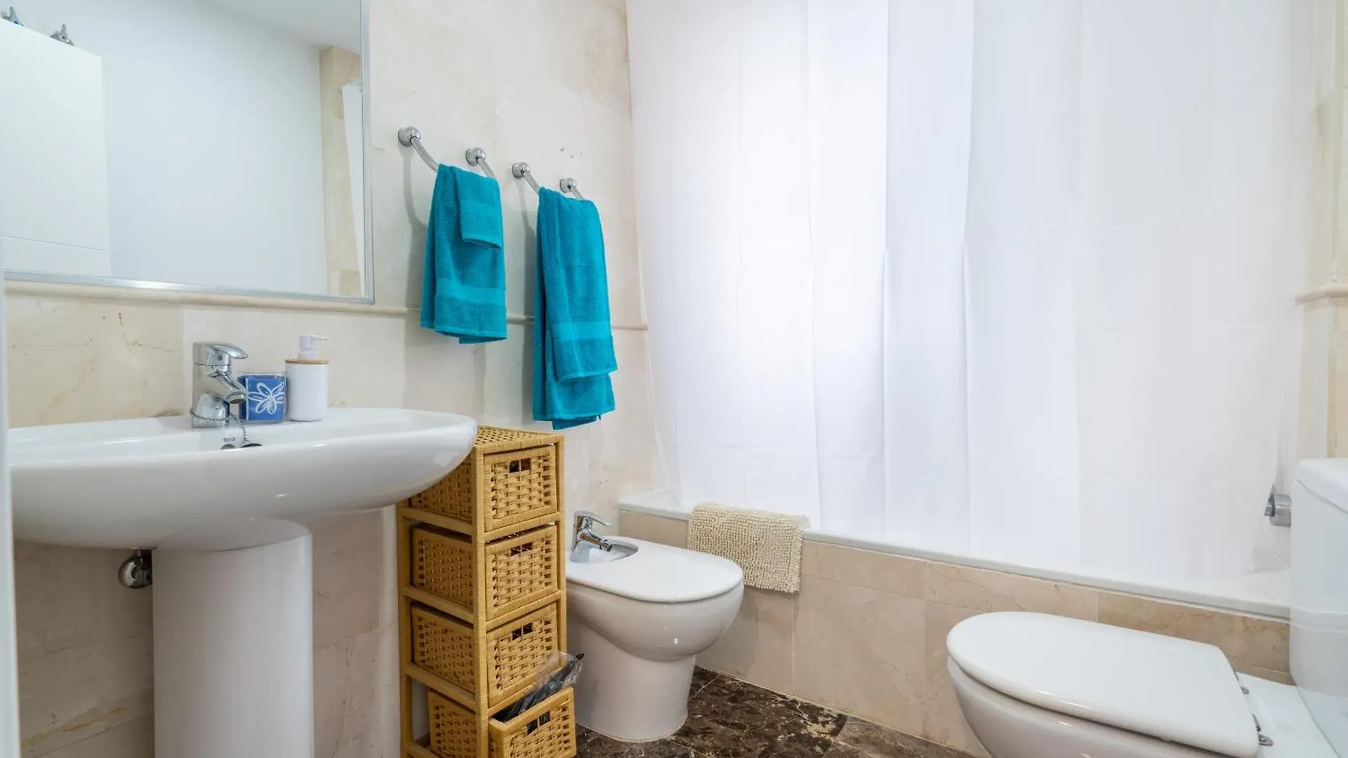Blue Beach House, Retamar, Cabo De Gata Almeria Apartment